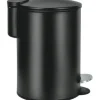 Kleine Wolke Treteimer Silence 3 l schwarz matt