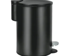 Kleine Wolke Treteimer Silence 3 l schwarz matt