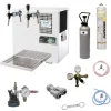 Komplett Set - Wassersprudler, Wasserspender, Trinkwassersprudler - AS-45, 2-leitig
