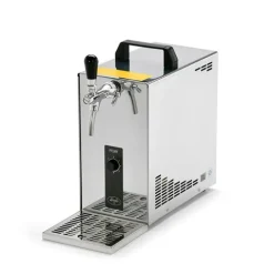 Komplett Set - Zapfanlage, Bierzapfanlage, Bierkoffer, Durchlaufkühler PYGMY 25 1-leitig Trockenkühler, 35 Liter/h, Köpi