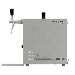 Komplett Set - Zapfanlage, Bierzapfanlage, PYGMY 25 1-leitig Trockenkühler, 35 Liter/h, Reinigungsset für Zapfanlage, Set alle Zapfköpfe