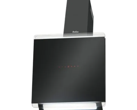 Kopffreihaube Amica KHF 695 600 S BxT 60 x 47,5 cm schwarz