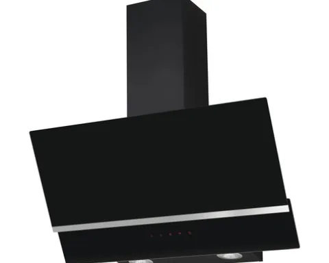Kopffreihaube Amica KHF 684 610 S BxT 80 x 37,8 cm schwarz