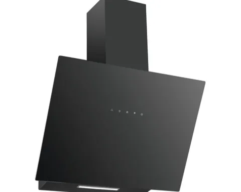 Kopffreihaube Amica KHF 664 630 S BxT 60 x 37,6 cm schwarz