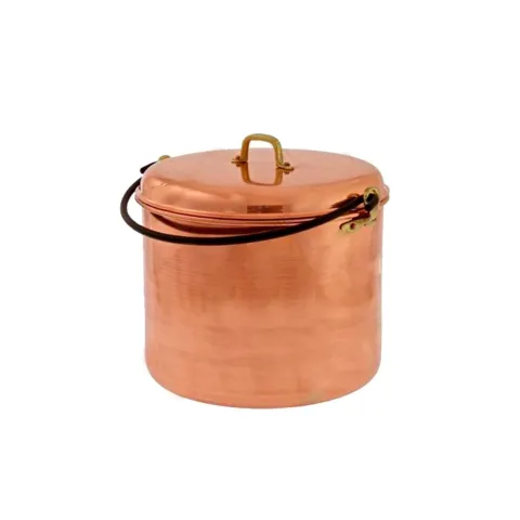 Kupfertopf - Mit Eisenbogen 24 cm