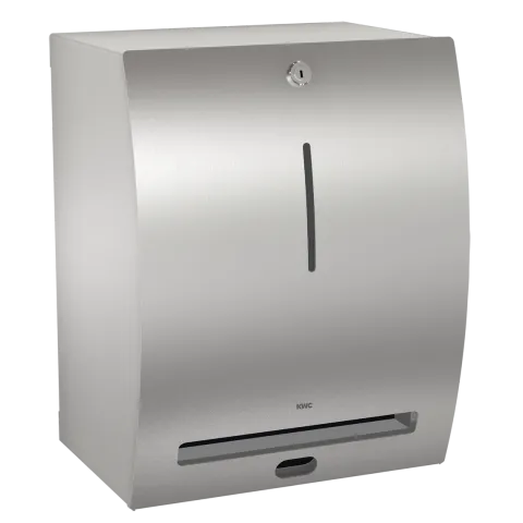 KWC AR Papierhandtuchsp., STRATOS, elek., Edst., 300x385x234mm, AP, Batterien