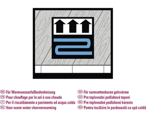 Laminat wasserfest Concrete Beton Art Infinity Fliese 1290 x 329 x 8 mm