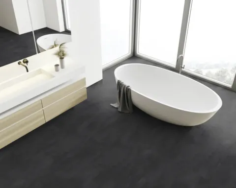 Laminat wasserfest Concrete Beton Art Infinity Fliese 1290 x 329 x 8 mm