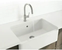 Landhausspüle Blanco VILLAE Farmhouse 79,5 x 46 cm weiß 525163