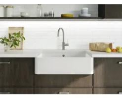 Landhausspüle Blanco VILLAE Farmhouse 79,5 x 46 cm weiß 525163