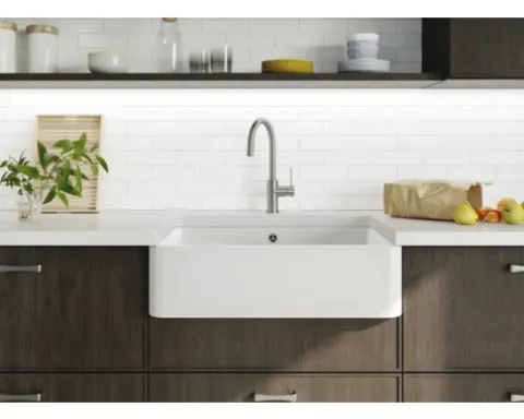 Landhausspüle Blanco VILLAE Farmhouse 79,5 x 46 cm weiß 525163