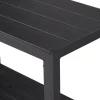 Laust Sevierwagen, schwarz und schwarz. 90 X 45 X 74 cm