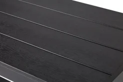 Laust Sevierwagen, schwarz und schwarz. 90 X 45 X 74 cm