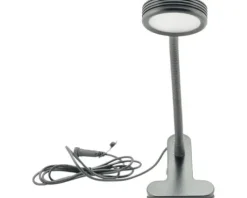 LED Lampe schwarz 27x7,5x11 cm