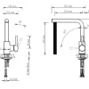 Lenz Küchenarmatur OLINA chrom 46031102