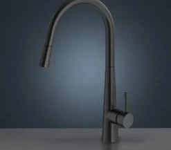 Mariner Küchenarmatur Cucina Einhebel Küchenarmatur mit ausziehbarem Auslauf, Armatur Küche (Warmwasserarmatur & Kaltwasserarmatur, Kaltwassserhahn)