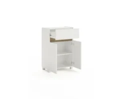 Möbelpartner Unterschrank Cosmo BxHxT 56.9 x 84.8 x 33 cm perlweiß