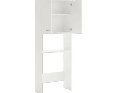 Möbelpartner Waschmaschinenschrank Mobes 70.3 x 188.6 x 32.6 cm weiß