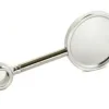 Medallion für Schankhähne, lang, verchromt
