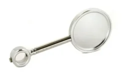 Medallion für Schankhähne, lang, verchromt