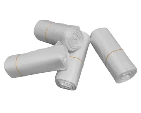 Müllbeutel 20 l 450 x 540 mm Standard Abfallbeutel HDPE transparent für Küche und Büro