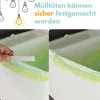 Mülleimer Küche 3 Fächer Groß Mülltrennsystem 70 Mülltrennung Mülltrenner Abfallsammler Müllsortierer 3Fach Müllsystem Küche Abfall & Recycling
