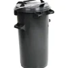 Mülleimer mit Klappdeckel Cargo 50 l schwarz matt
