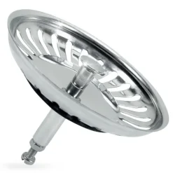 M. ROSENFELD HOME Unverzichtbares Universal Siebkörbchen Spülen - 79mm Hochwertiger Stöpsel für Jede Küchenspüle