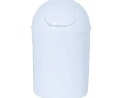 MSV Schwingdeckeleimer 5 l weiß glänzend