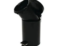 MSV Treteimer 3 l schwarz matt
