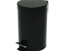 MSV Treteimer 3 l schwarz matt