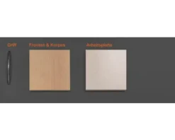 Musterpaket Küchenzeile NANO 190 x 170 x 70 mm