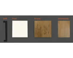 Musterpaket Küchenzeile VINTEA 190 x 170 x 70 mm