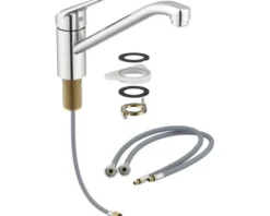 Niederdruckarmatur Einhebel Küchenarmatur ENIF chrom glänzend 350745