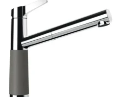 Niederdruckarmatur mit Handbrause Schock Sc-510 asphalt 554123