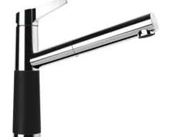 Niederdruckarmatur mit Handbrause Schock Sc-510 nero 554123