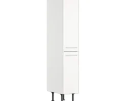 Optifit Apothekerschrank Bengt932 BxTxH 30 x 58,4 x 176,6 cm weiß matt zerlegt KFBE MHFZ306-8+