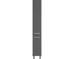 Optifit Apothekerschrank Ingvar420 BxTxH 30 x 58,4 x 211,8 cm anthrazit matt zerlegt KFIN HFZ306-8E+