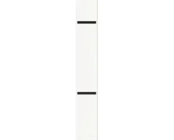 Optifit Apothekerschrank Luca932 BxTxH 30 x 57,1 x 206,8 cm weiß matt zerlegt KLLU HFZ306-0+