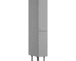 Optifit Apothekerschrank Mats825 BxTxH 30 x 58,4 x 176,6 cm basaltgrau matt zerlegt KFMA MHFZ306-8+