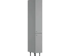 Optifit Apothekerschrank Mats825 BxTxH 30 x 58,4 x 211,8 cm basaltgrau matt zerlegt KFMA HFZ306-8E+