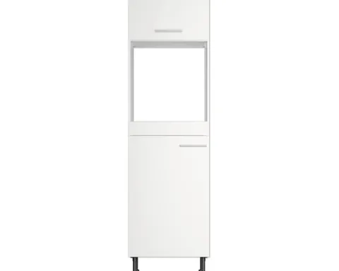 Optifit Backofen/Kühlumbauschrank für 88er Einbaukühlschrank Bengt932 BxTxH 60 x 58,4 x 211,8 cm weiß matt zerlegt Anschlag reversibel KFBE HOMK660-8+