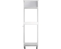 Optifit Backofen/Kühlumbauschrank für 88er Einbaukühlschrank Bengt932 BxTxH 60 x 58,4 x 211,8 cm weiß matt zerlegt Anschlag reversibel KFBE HOMK660-8+
