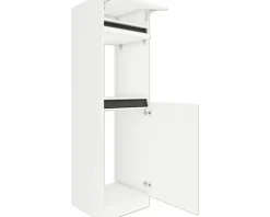 Optifit Backofen/Kühlumbauschrank für 88er Einbaukühlschrank Luca932 BxTxH 60 x 57,1 x 206,8 cm weiß matt zerlegt Anschlag reversibel KLLU HOMK660-0+