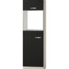 Optifit Backofen/Kühlumbauschrank für 88er Einbaukühlschrank Faro220 BxTxH 60 x 57,1 x 206,8 cm anthrazit matt zerlegt Anschlag reversibel KUFR HOMK660-9+