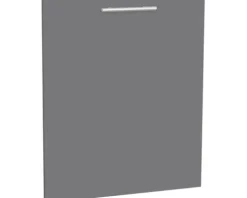 Optifit Geschirrspülerblende für vollintegrierte Geschirrspüler Ingvar420 BxTxH 59,6 x 1,6 x 70 cm anthrazit matt zerlegt KFIN TL606-8+