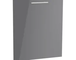 Optifit Geschirrspülerblende für vollintegrierte Geschirrspüler Jonte984 BxTxH 59,6 x 1,6 x 70 cm anthrazit glänzend zerlegt KFJO TL606-8+