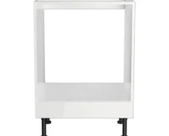Optifit Herdumbauschrank Arvid986 BxTxH 60 x 58,4 x 87 cm weiß glänzend zerlegt KFAV U634-8+