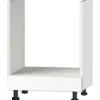 Optifit Herdumbauschrank Bengt932 BxTxH 60 x 58,4 x 87 cm weiß matt zerlegt Anschlag reversibel KFBE U634-8+