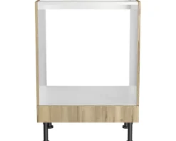 Optifit Herdumbauschrank Erik290 BxTxH 60 x 58,4 x 87 cm wildeiche strukturiert matt zerlegt KFER U634-8+